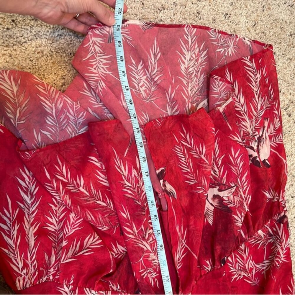 NWT Hope & Ivy "ASOS" pink floral tea dress, midi, us sz 12 “Melody May” - Picture 8 of 8